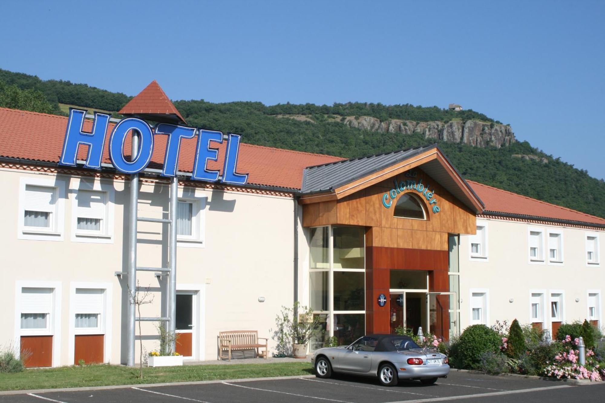 Hotel La Colombiere Cantal Massiac Eksteriør billede
